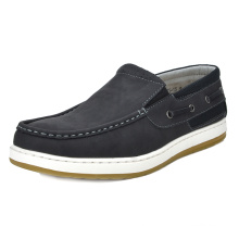 Wholesale Custom Men's Soft Leather Slip on Casual Shoes Loafers